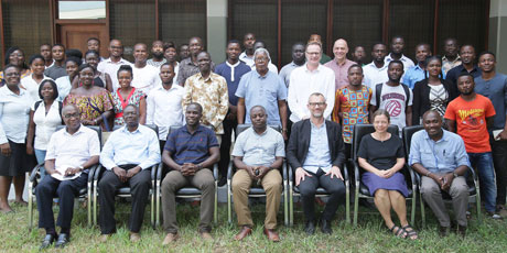 Kick off meeting at University of Cape Coast 