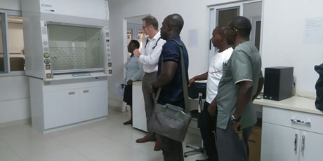 Lab at University of Cape Coast