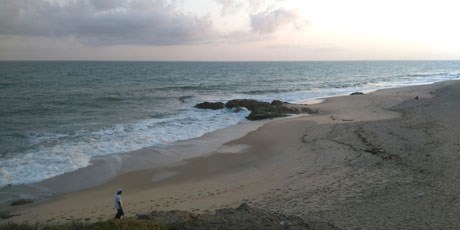 Beach in Cape Coast